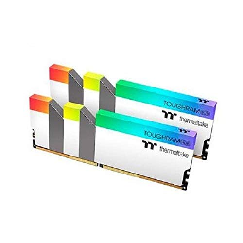 砂*糖様 DDR4 3600MHz CL18 16GBx2枚 発光タイプ ホワイ Amazon.co.jp: Memoire D4 3600 16G(2x8G) TT TOUGHR RGB ホワイト